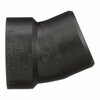 Charlotte Pipe And Foundry Pipe 1-1/2 in. Spigot X 1-1/2 in. D Hub ABS 22-1/2 Degree Elbow ABS003260600